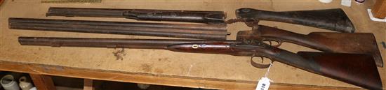 2 shot guns A/F